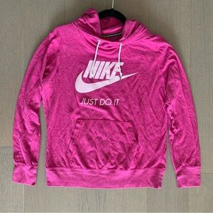 Nike Pink Hoodie Sweatshirt
